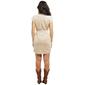 Juniors Almost Famous&#8482; Knit Corduroy Flange Sleeve Button Dress - image 2