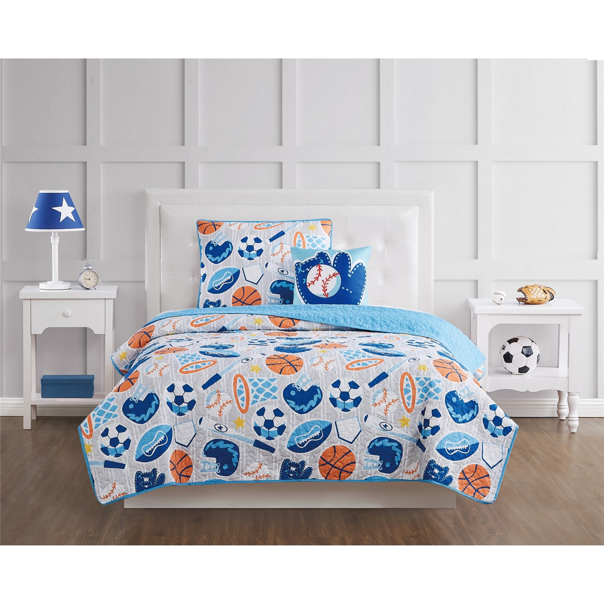 My World All-Star 4pc. Quilt Set
