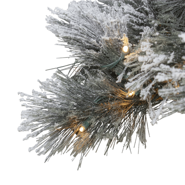 Northlight 7.5ft. Pre-Lit Full Black Spruce Christmas Tree