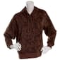 Juniors No Comment Oversized Camo Fleece Hoodie - image 1