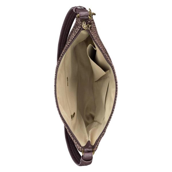 The Sak Sequoia Medium Crochet Hobo - Nutmeg Static