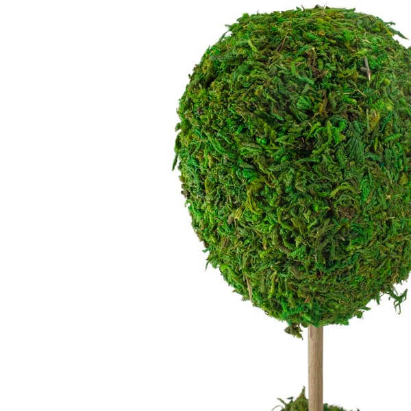 Northlight Seasonal Moss Potted Artificial Spring Topiary Tree