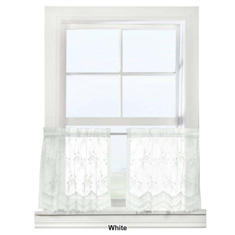 Habitat Mona Lisa Rod Pocket Kitchen Curtain