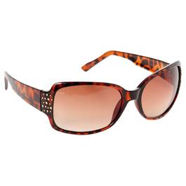 Womens Ashley Cooper(tm) Large Rhinestone Butterfly Sunglasses