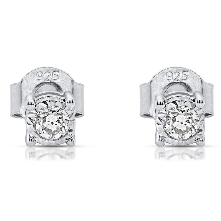Nova Star® 1/10ctw. Lab Grown Diamond Stud Earrings