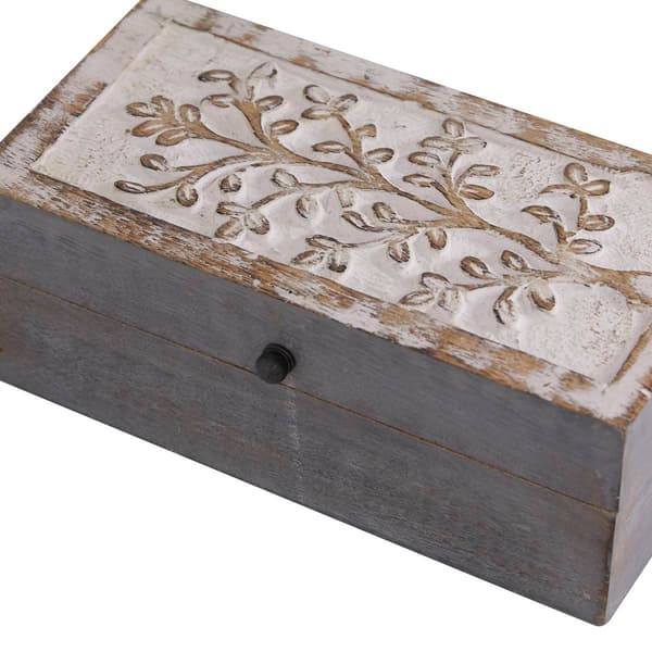 9th & Pike&#174; 3pc. Wooden Jewelry Box