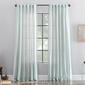 Denza Woen Global Slub Sheer Back Tab Panel Curtain - image 7