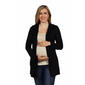 Womens 24/7 Comfort Apparel Open Front Maternity Cardigan - image 1