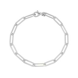 Sterling Silver 7.25in. Chain Bracelet