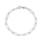 Sterling Silver 7.25in. Chain Bracelet - image 1