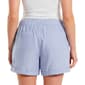 Womens Per Se Drawstring Stripe Linen Shorts - image 2