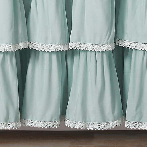 Lush Décor® Lace Ruffle Shower Curtain