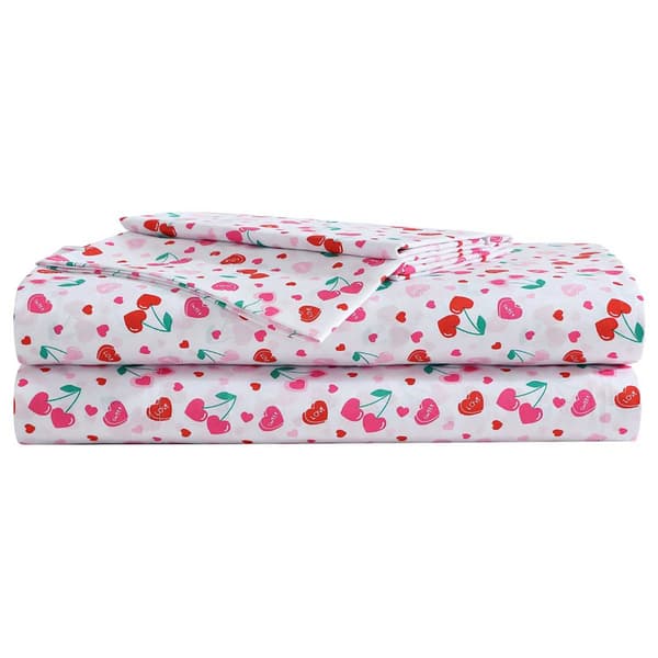 Betsey Johnson Sweet Tart Cherries Sheet Set