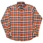 Mens Jackson Hole Flannel Shirt - Orange/Navy - image 1
