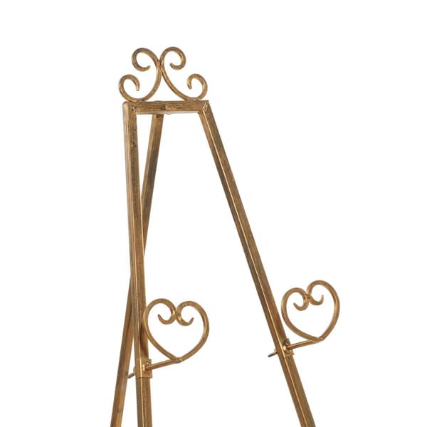 9th & Pike&#174; Gold Metal Traditional Easel
