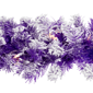 Northlight 9ft. Pre-Lit Purple Flocked Pine Christmas Garland - image 6