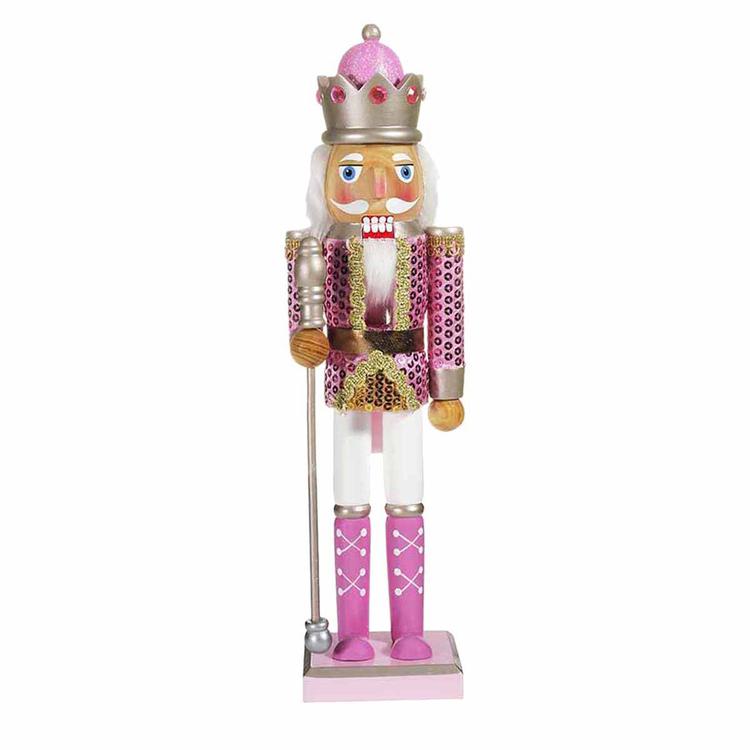 Kurt Adler 15-Inch Pink Nutcracker