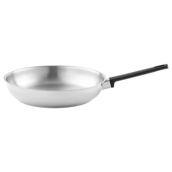 BergHOFF GEM 3pc. 18/10 Stainless Steel Frying Pan w/ Glass Lid