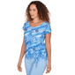Womens Hearts of Palm Smooth Sailing Seashell Side Tie Blouse - image 3