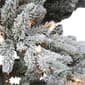Puleo International 4.5ft. Pre-lit Flocked Utah Fir Tree - image 2
