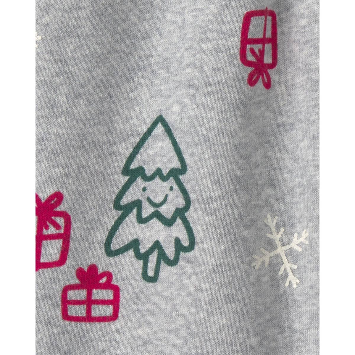 Toddler Boy Carter''s® 2pc. Christmas Ski Fleece Top & Pants Set