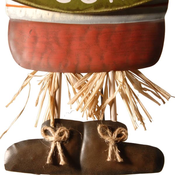 National Tree 27in. Metal Scarecrows - Set of 2