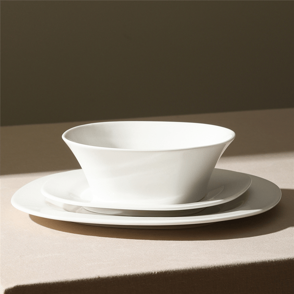Stone Lain Quadro 12pc. Dinnerware Porcelain Set