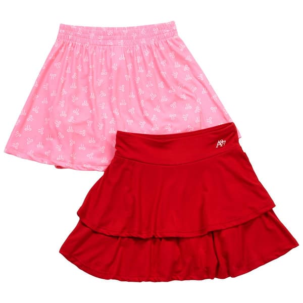 Girls (7-16) Aeropostale 2pk. Bows/Ruffle Scooter - image 