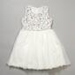 Girls &#40;7-16&#41; Bonnie Jean Sleeveless Embroidery to Mesh Dress - image 1
