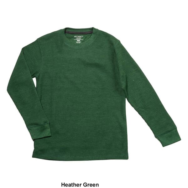 Boys (8-20) Architect® Jean Co. Solid Crew Neck Thermal Top