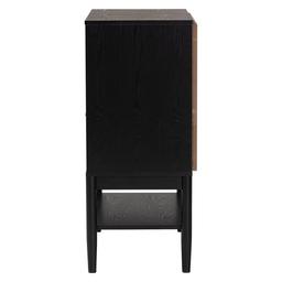 Baxton Studio Shirin Mid-Century Wood 3-Drawer Chest