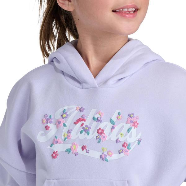 Girls (4-6x) adidas® Floral Hooded Pullover w/ Jogger Set