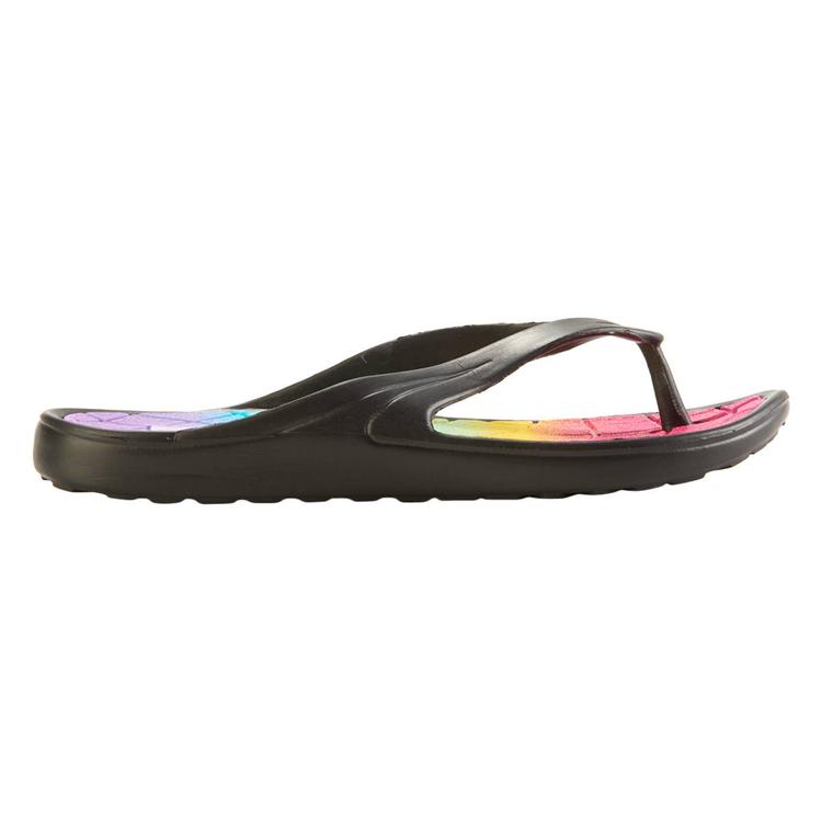 Womens Capelli New York Injected EVA Rainbow Flip Flops