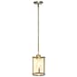 Lalia Home 1-Light Adjustable Cylindrical Clear Glass Pendant - image 2