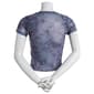 Juniors No Comment Rock &amp; Roses Mesh Graphic Baby Tee - image 2
