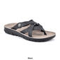 Womens Cliffs by White Mountain Banksy Slide Strappy Sandals - image 6