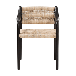 bali & pari Onda Handwoven Seagrass Dining Chair