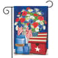Red White and Blue Patriotic Garden Flag - image 1