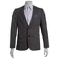 Mens Paisley & Gray Plaid Peak Jacket - Blue Black - image 1