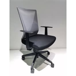 FM FURNITURE Hobart Black Office Chair