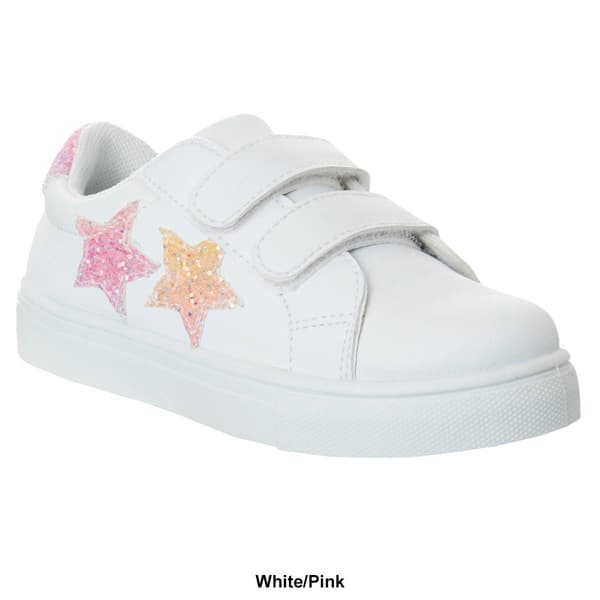 Little Girls Kensie Girl Glitter Star Fashion Sneakers
