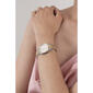 Womens Guess Silver/Gold-Tone White Dial Watch - GW0404L2 - image 6