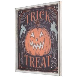 Northlight Seasonal 18.75in. "Trick or Treat" Halloween Wall Sign
