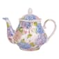 Home Essentials Hydrangea Chintz 37oz. Teapot - image 1