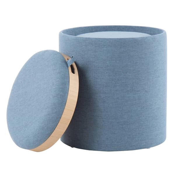 LumiSource Tray Contemporary Nesting Ottoman Set