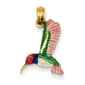 Gold Classics&#40;tm&#41; 14kt. Enameled Hummingbird Pendant - image 1
