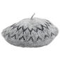 Womens Steve Madden Fair Isle Knit Beret Hat - image 1