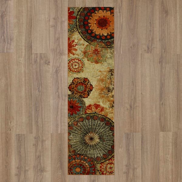 Mohawk Home Caravan Medallion Multi Runner