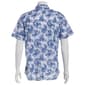 Mens IZOD® Floral Chambray Button Down Shirt - Bright White - image 3