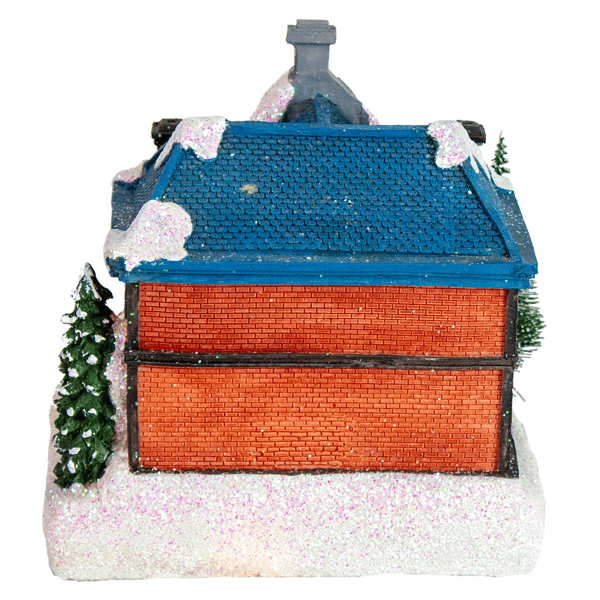 Northlight 7in. LED Post Office Christmas Village Decoration
